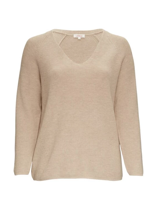 Foto van product s.Oliver Trui beige