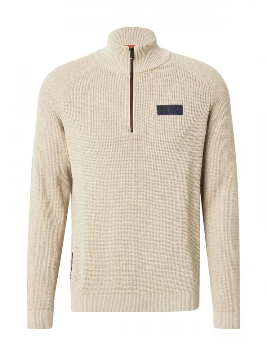 Foto van product s.Oliver Trui beige gemêleerd