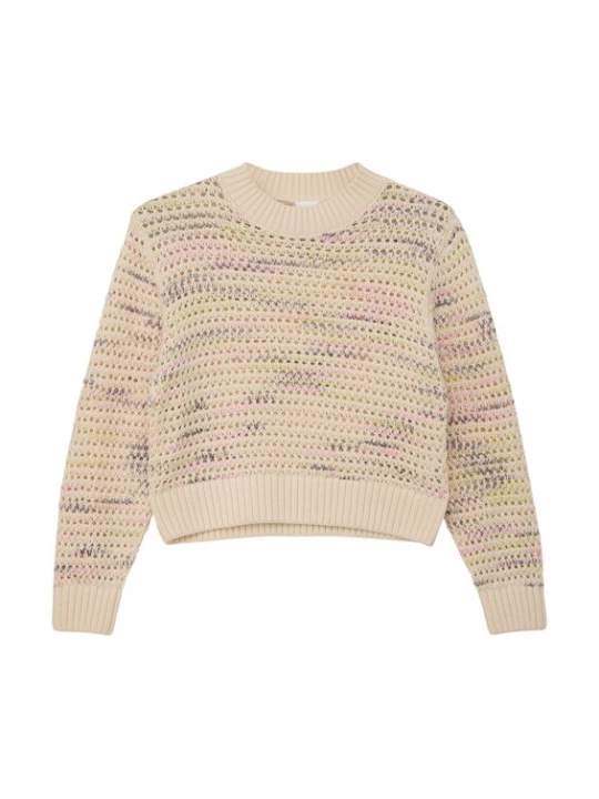 Foto van product s.Oliver Trui beige / groen / lila / pink