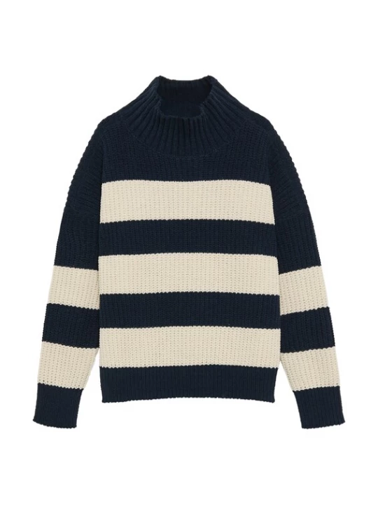 Foto van product s.Oliver Trui beige / navy
