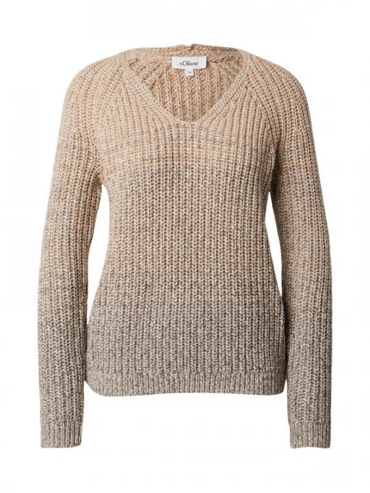 Foto van product s.Oliver Trui beige / sand / grijs
