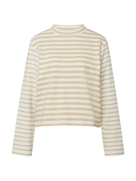 Foto van product s.Oliver Trui beige / wolwit