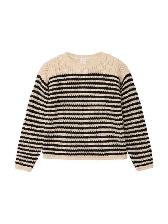 Foto van product s.Oliver Trui beige / zwart