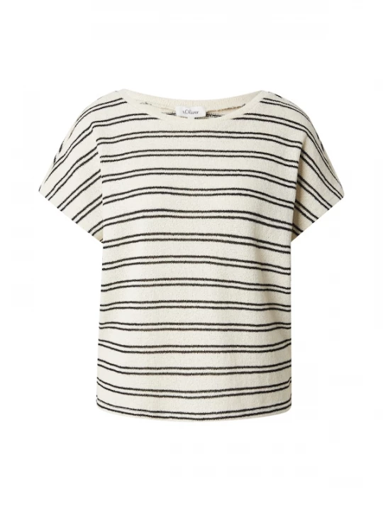 Foto van product s.Oliver Trui beige / zwart