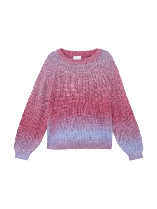 Foto van product s.Oliver Trui blauw / lila / pink