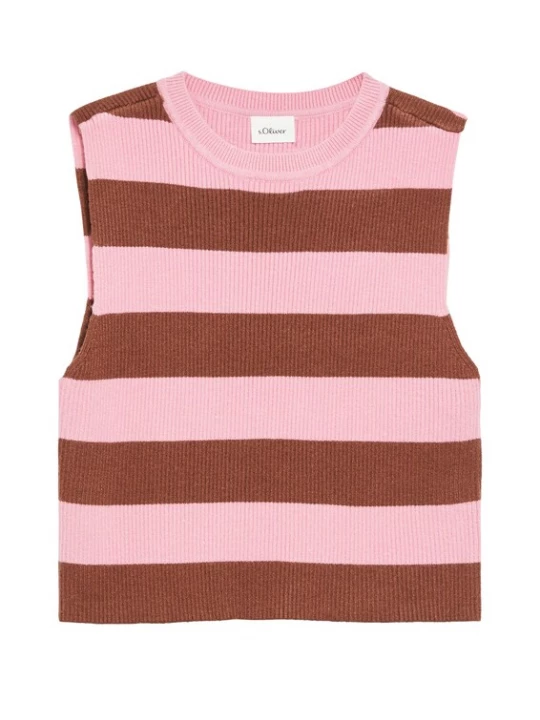 Foto van product s.Oliver Trui bruin / rosa