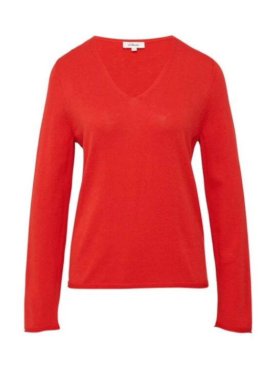 Foto van product s.Oliver Trui knalrood