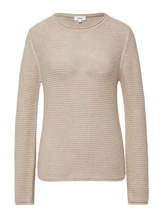 Foto van product s.Oliver Trui lichtbeige