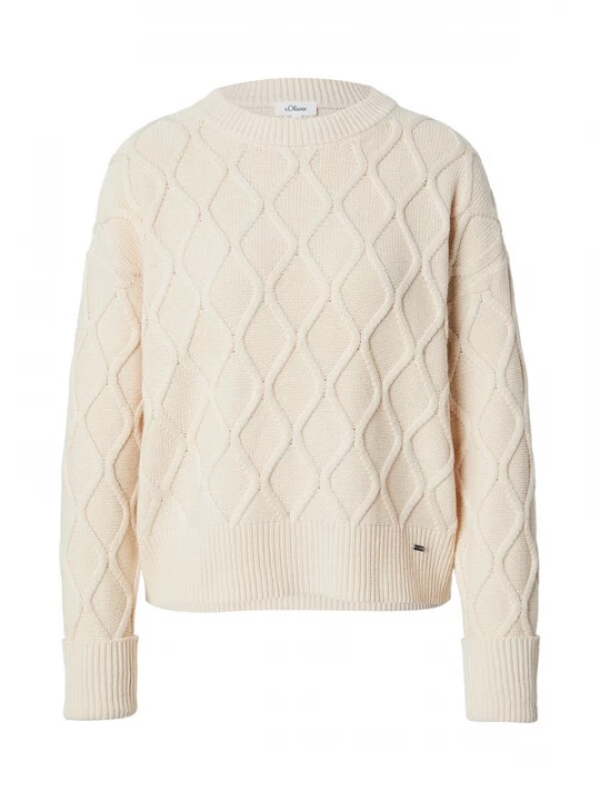 Foto van product s.Oliver Trui lichtbeige