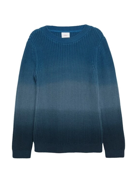 Foto van product s.Oliver Trui nachtblauw / donkerblauw / grijs