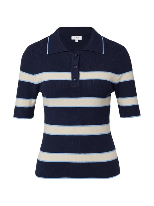 Foto van product s.Oliver Trui navy / lichtblauw / wolwit