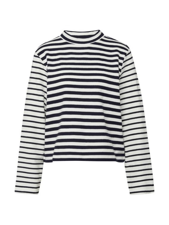 Foto van product s.Oliver Trui navy / wit