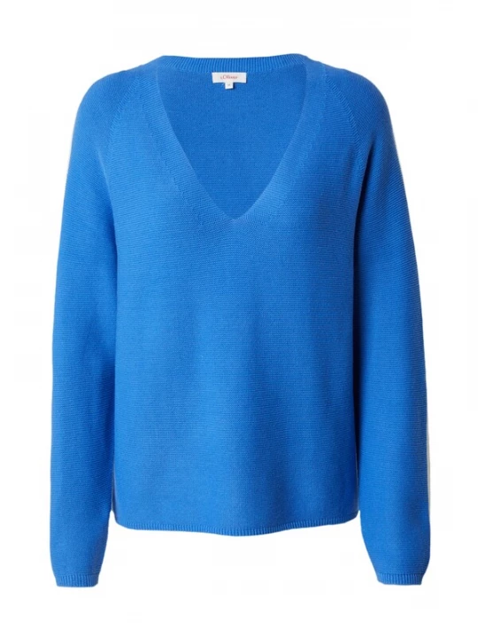 Foto van product s.Oliver Trui royal blue / koningsblauw