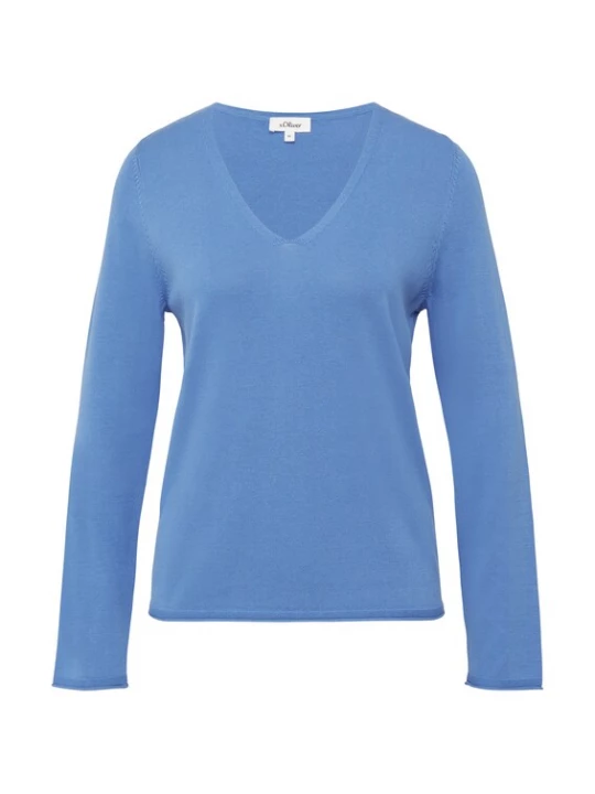 Foto van product s.Oliver Trui royal blue / koningsblauw