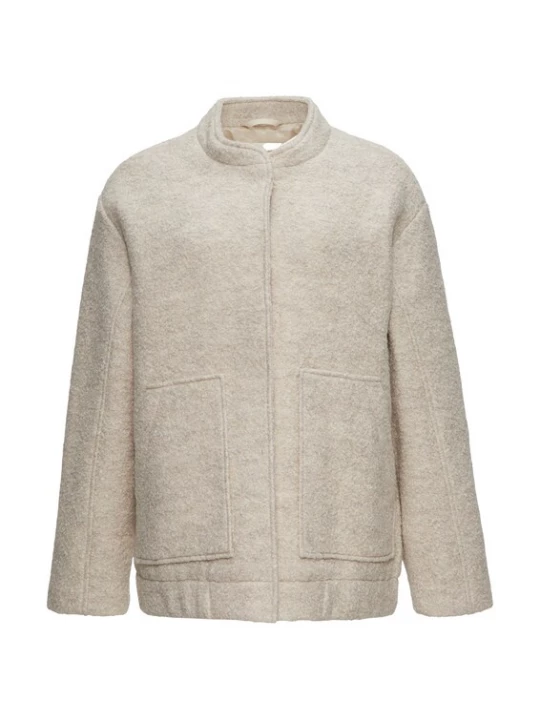 Foto van product s.Oliver Tussenjas beige gemêleerd