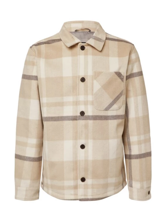 Foto van product s.Oliver Tussenjas beige / lichtbeige / grijs