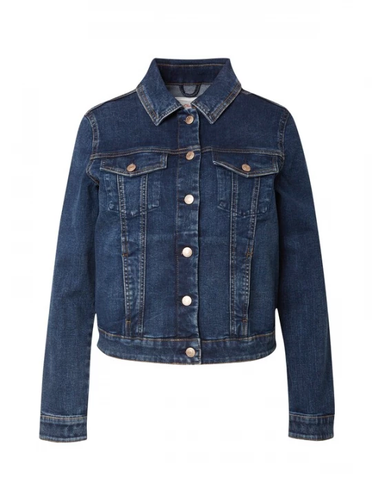 Foto van product s.Oliver Tussenjas blauw denim