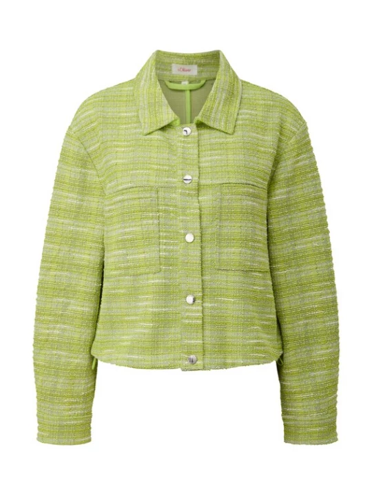 Foto van product s.Oliver Tussenjas kiwi / appel / wit