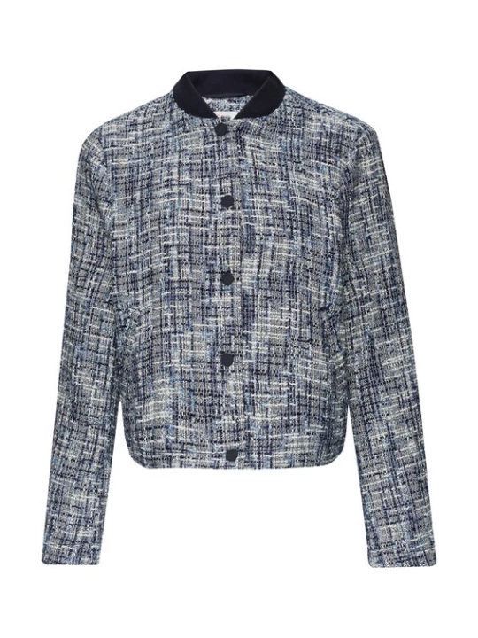 Foto van product s.Oliver Tussenjas lichtblauw / donkerblauw / wit