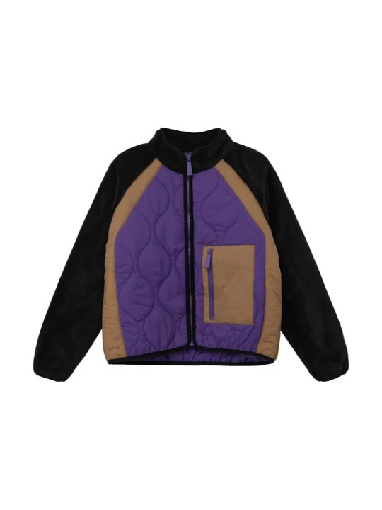 Foto van product s.Oliver Tussenjas sand / donkerlila / zwart