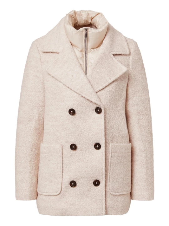 Foto van product s.Oliver Tussenmantel beige gemêleerd