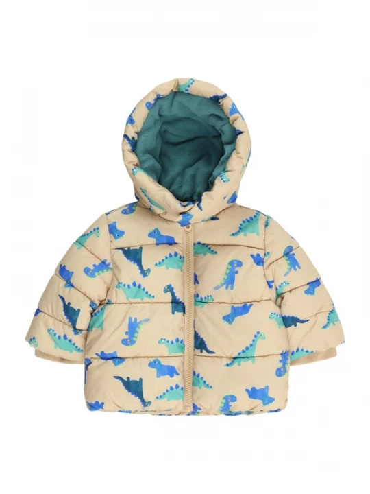 Foto van product s.Oliver Winterjas beige / blauw / groen