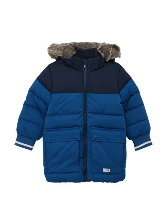 Foto van product s.Oliver Winterjas blauw / navy / wit