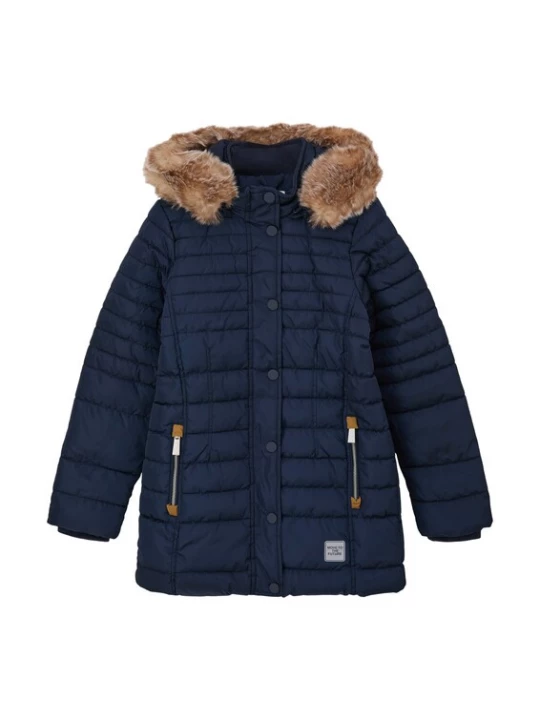 Foto van product s.Oliver Winterjas camel / navy