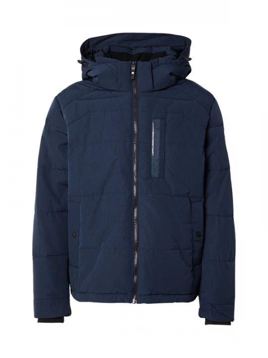 Foto van product s.Oliver Winterjas donkerblauw / zwart