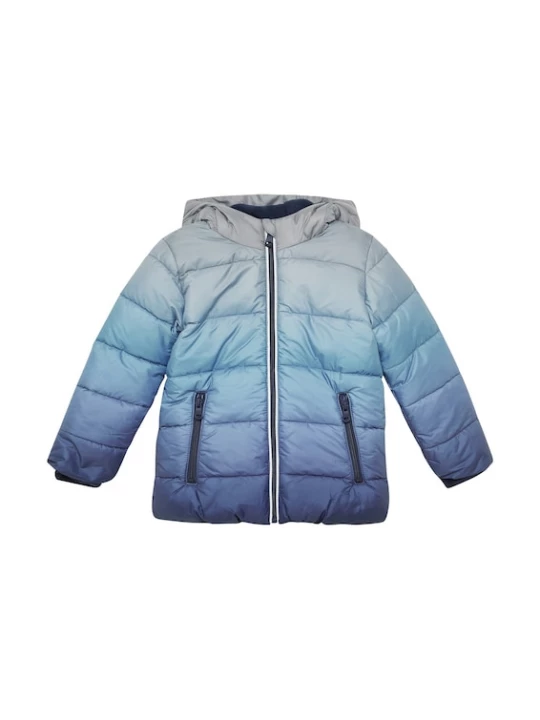 Foto van product s.Oliver Winterjas navy / indigo / lichtblauw / lichtgrijs