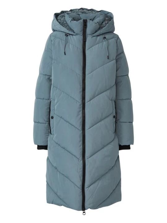 Foto van product s.Oliver Wintermantel turquoise / zwart