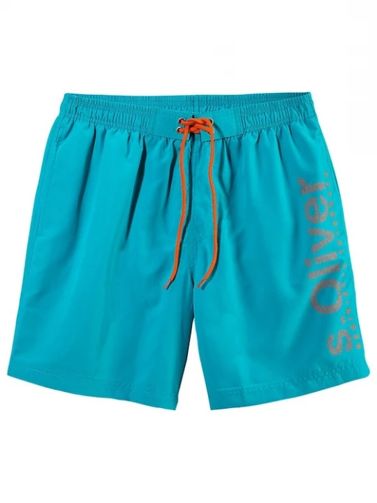 Foto van product s.Oliver Zwemshorts aqua / oranje