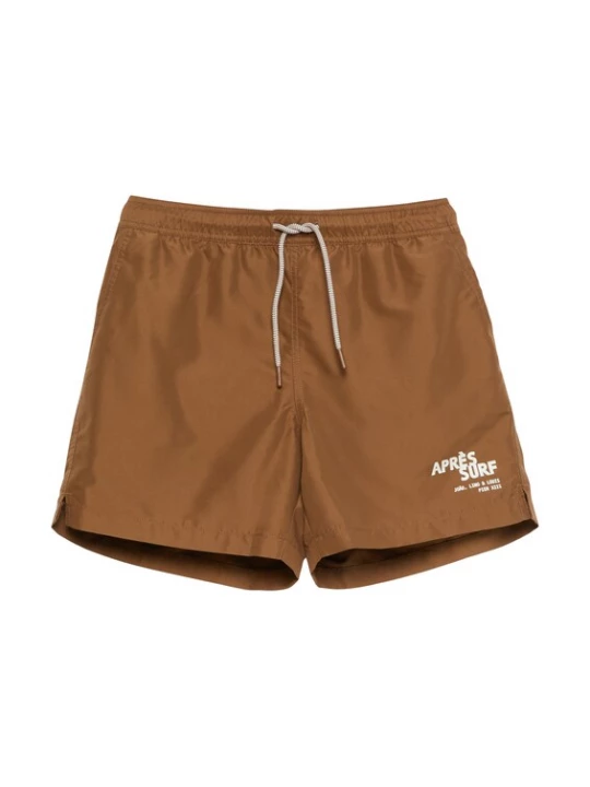 Foto van product s.Oliver Zwemshorts bruin / wit