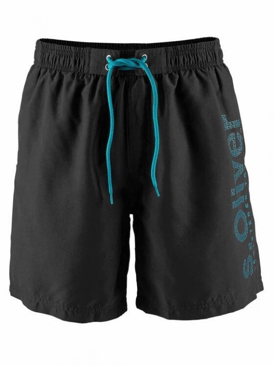 Foto van product s.Oliver Zwemshorts cyaan blauw / zwart