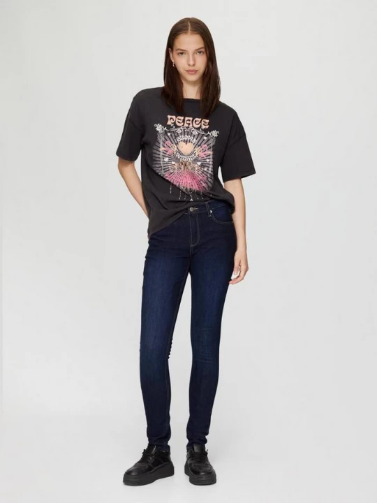 Foto van product Sadie jeans / Skinny Fit / Halfhoog / Skinny Been QS blauw