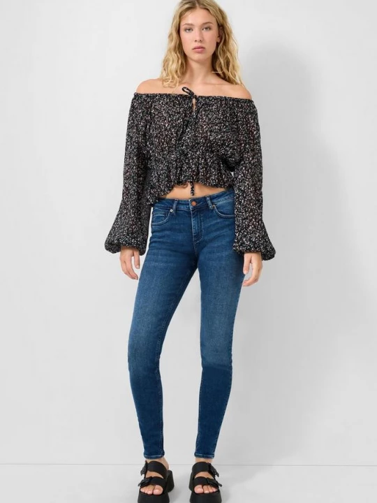Foto van product Sadie jeans / Skinny Fit / Halfhoog / Skinny Been QS blauw