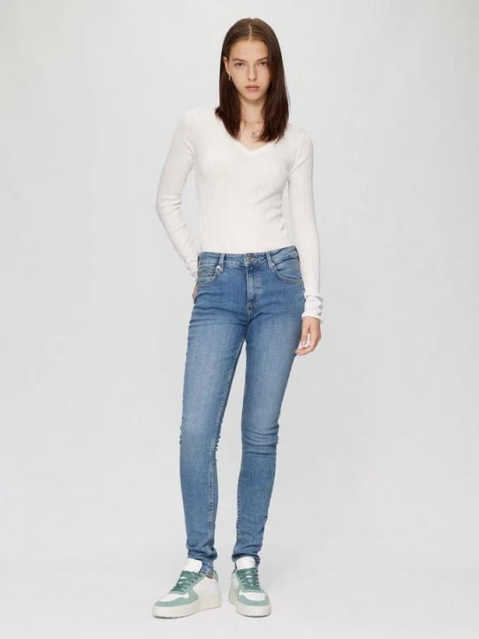 Foto van product Sadie jeans / Skinny Fit / Halfhoog / Skinny Been QS blauw