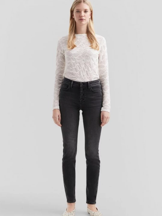 Foto van product Sadie jeans / Skinny Fit / Hoge taille / Skinny Leg / Superzacht QS grijs