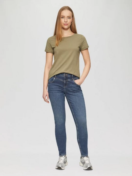 Foto van product Sadie jeans / skinny fit / mid rise / skinny leg / super stretch QS blauw