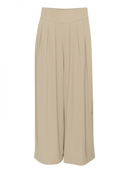 Foto van product SAINT TROPEZ Bandplooibroek 'Idane' beige