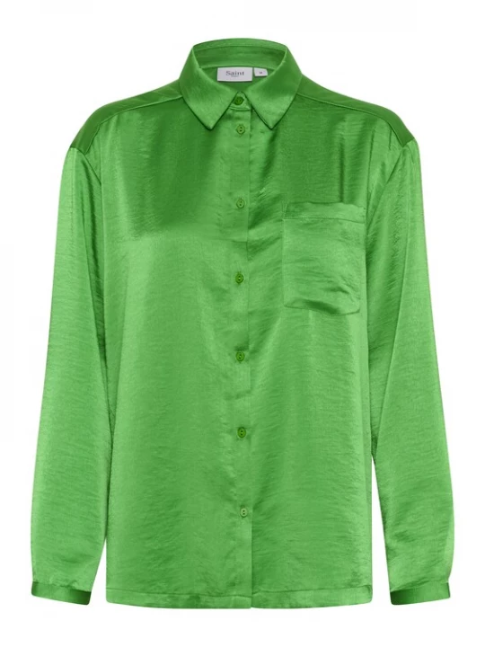 Foto van product SAINT TROPEZ Blouse 'DinneSZ' limoen