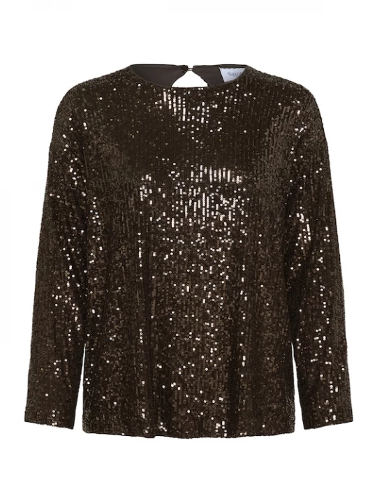Foto van product SAINT TROPEZ Blouse mokka