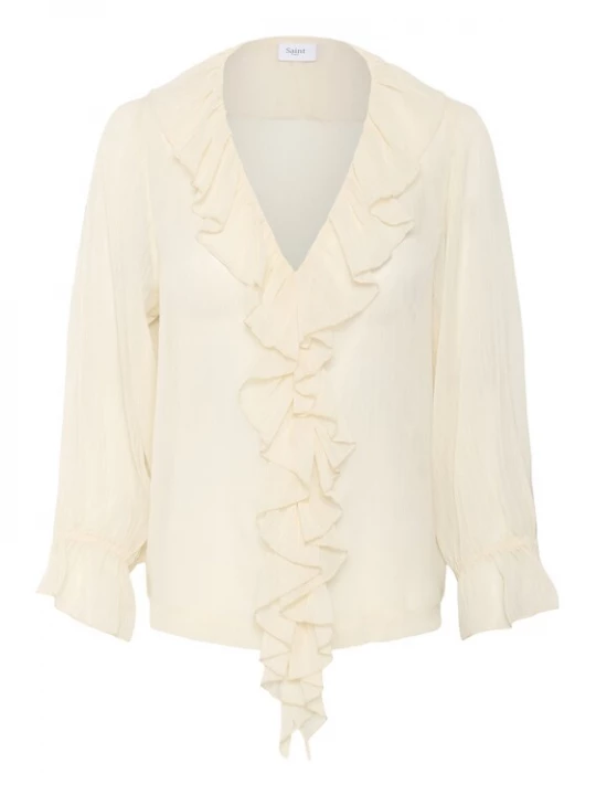 Foto van product SAINT TROPEZ Blouse 'NanetteSZ ' crème