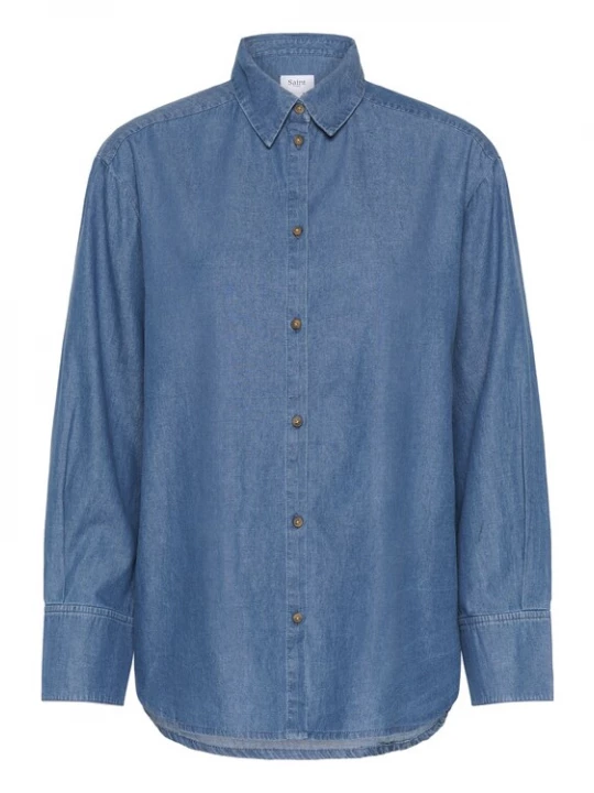 Foto van product SAINT TROPEZ Blouse 'OjettaSZ' blauw
