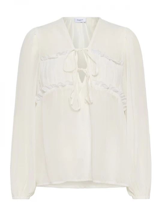 Foto van product SAINT TROPEZ Blouse 'PinucciaSZ' crème