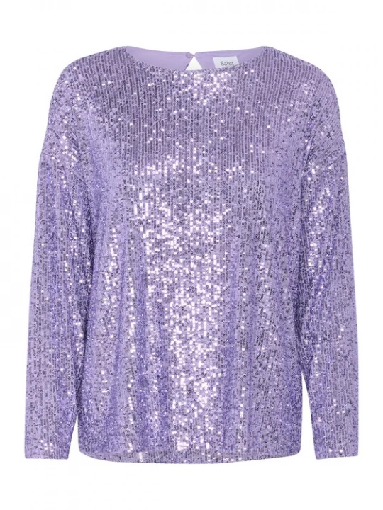 Foto van product SAINT TROPEZ Blouse 'Reyana' lichtlila