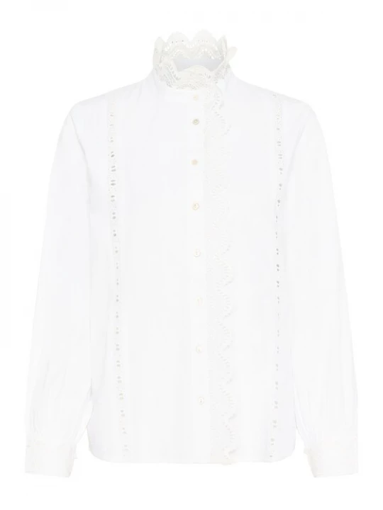 Foto van product SAINT TROPEZ Blouse 'SZOdeline' wit