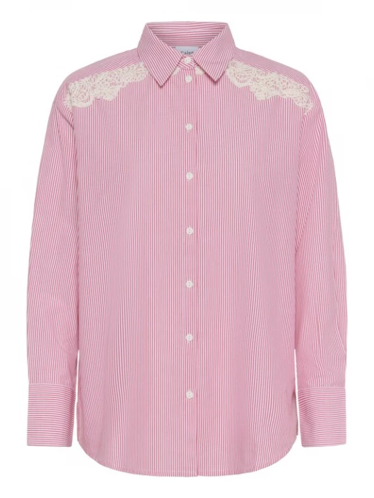Foto van product SAINT TROPEZ Blouse 'SZOrika' beige / lichtroze