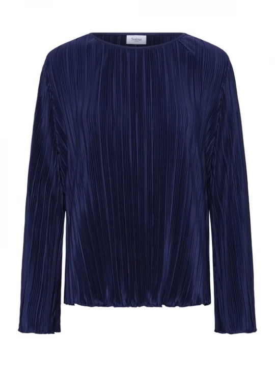 Foto van product SAINT TROPEZ Blouse 'Zuni' donkerblauw