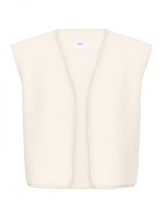 Foto van product SAINT TROPEZ Bodywarmer 'IcariaSZ' lichtbeige